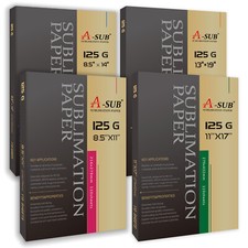 Lot 110-1100 Sheets Bulk 125g