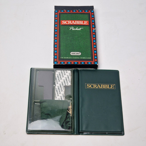 Vintage pocket scrabble 1992 - vintage,