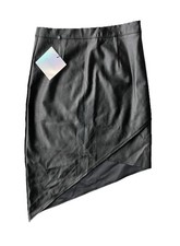 Missguided Black Faux Leather