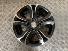 12-18 PEUGEOT 208 GTI 16" INCH 4 STUDS 10 SPOKE ALLOY WHEEL 6.0JX16 (SCRATCHED)
