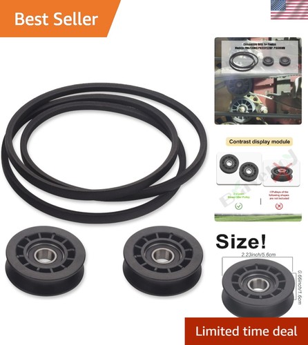 Idler pulley drive belt kit - idler,
