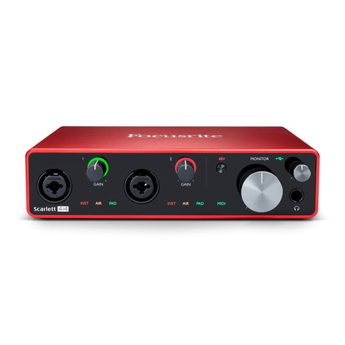 Focusrite scarlett 4i4 3rd - focusrite, [3rd