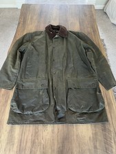 Barbour A400 Northumbria C42/107cm XL, Sage Green, Vintage