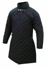 Black Medieval Gambeson Jacket