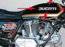 Ducati SD900 Darmah fuel tank