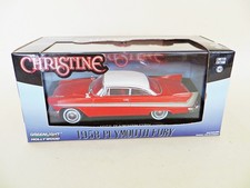 GREENLIGHT 86529 '1958 PLYMOUTH FURY - CHRISTINE' RED/WHITE. 1:43. MIB/BOXED