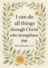 Bible Verse - Christian - I