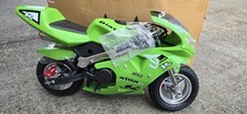 49cc MINI MIDI MOTO POCKET BIKE | GREEN | KIDS ADULTS FUN MOTORBIKE | 40MPH