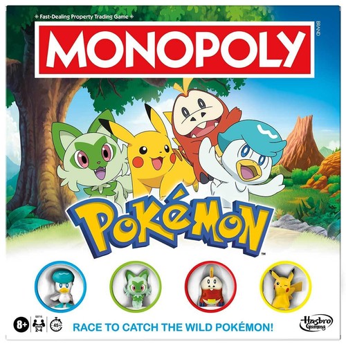 Monopoly pokémon board game - pokémon,