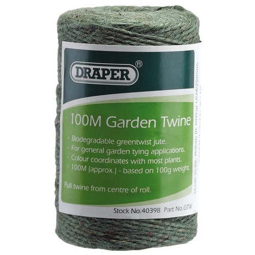 Draper 100m garden twine - 100m,
