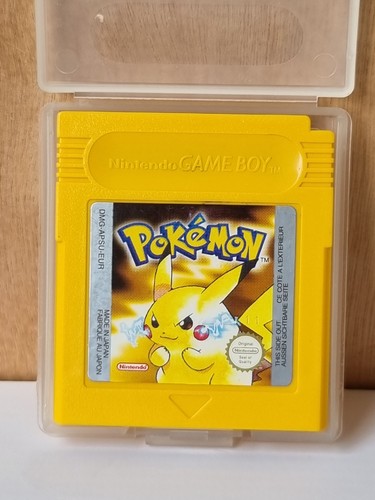 Pokemon yellow version genuine - pokemon,
