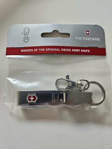 Victorinox silver metal belt - metal,