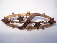 VINTAGE MIZPAH 9 CARAT GOLD