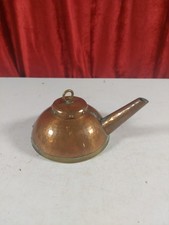 Vintage Small Copper & Brass Boiling Kettle