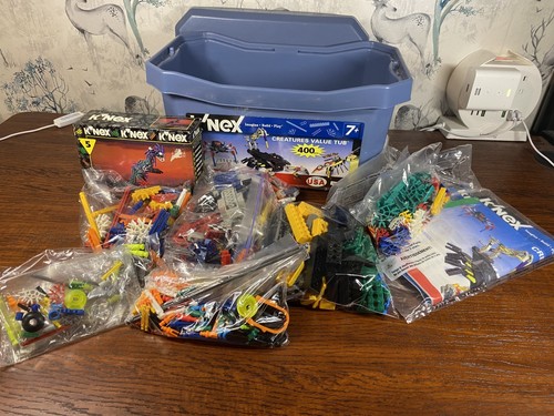 Bulk job lot knex tub - job, +