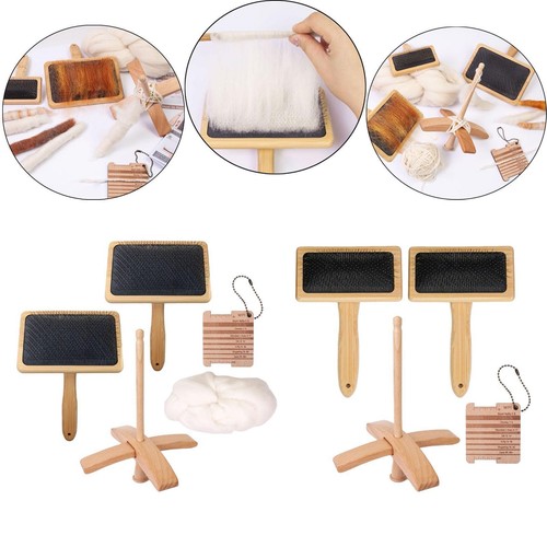 Wool brushes hand carders - hand,
