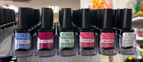 Cnd shellac nail gel polish - shellac,