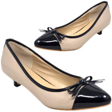 Womens Kitten Heels With Bow