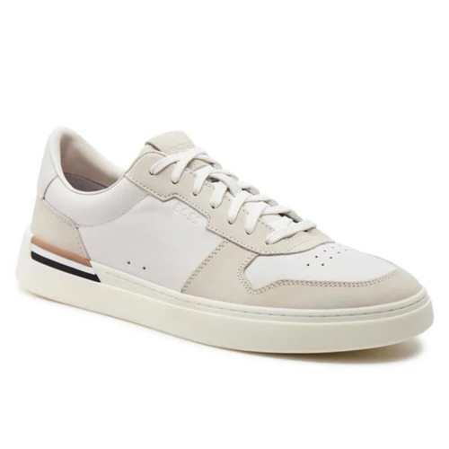 Boss men leather trainers - leather,