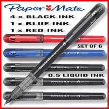 6 x Paper Mate InkJoy