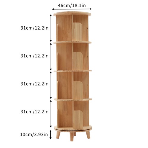 Tier 360 degree rotating - 4-tier,