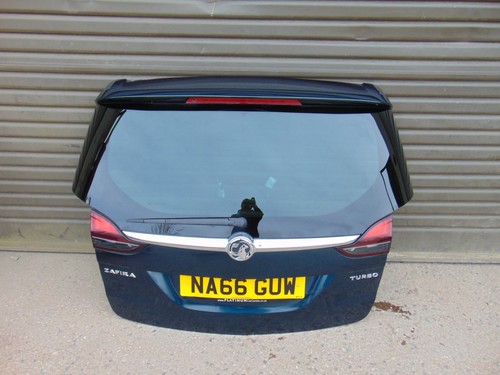 Vauxhall zafira boot lid - boot, c