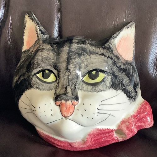 Vintage babbacombe pottery cat - vintage,
