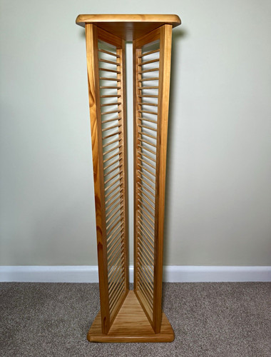 Pine wooden freestanding - wooden, cd