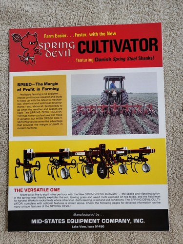 Brochure 1970s spring devil - brochure,