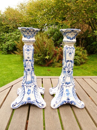 Antique delftware blue and - antique,