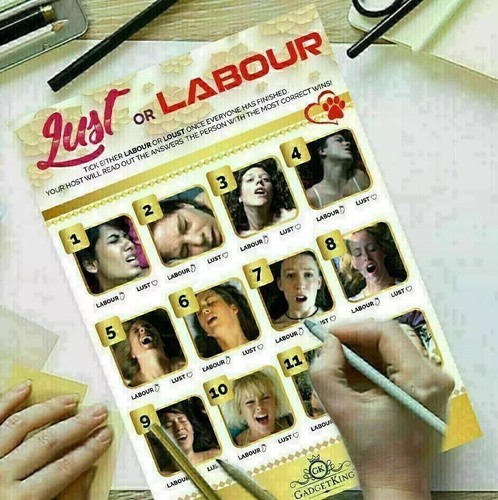 Lust labour baby shower - baby,