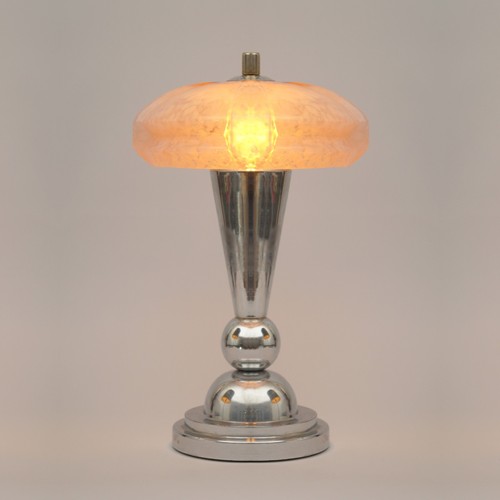 Original art deco table - deco, lamp