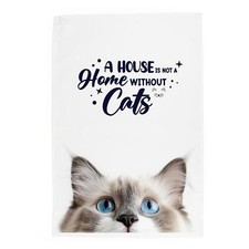 Novelty Cat Tea Towel -