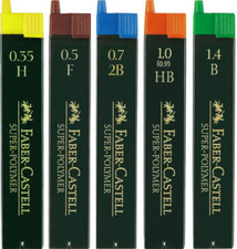 Faber-Castell Leads - Super-Polymer Mechanical pencil leads
