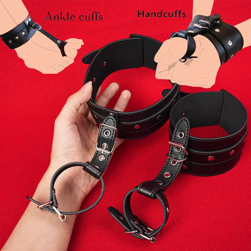 Handcuffs with thumb toe - with,