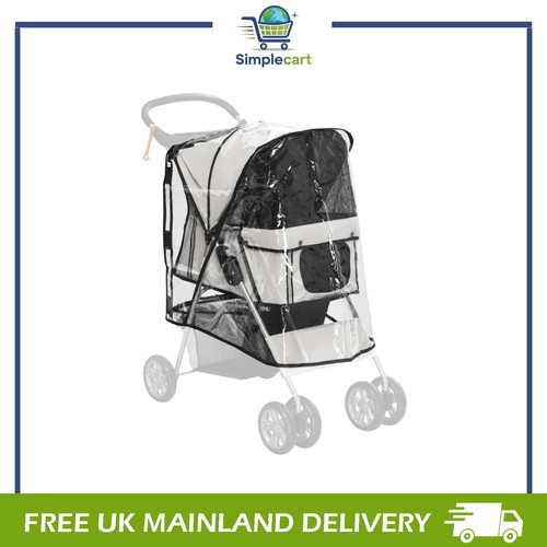 Pet stroller rain cover - stroller, for