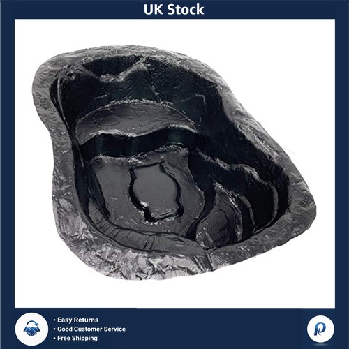 Pre formed garden pond with - pre-formed,