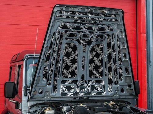 Bonnet sound proof panel - sound, sheet