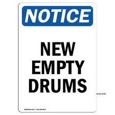 New Empty Drums OSHA Notice