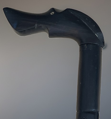 Antique hand carved ebony wood - antique,