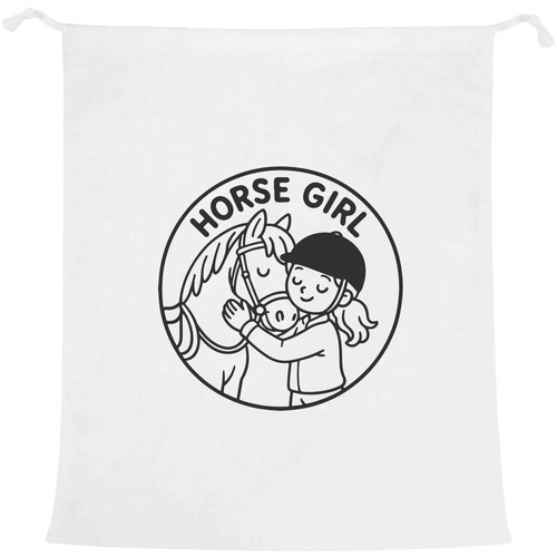 Horse girl laundry - 'horse, girl'