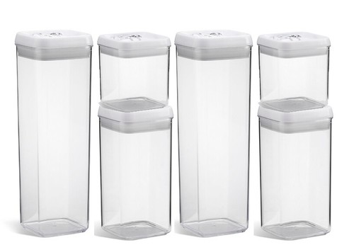 Stackable food storage bpa - stackable,