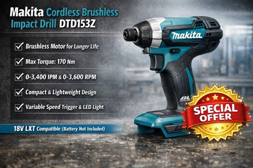 Makita dtd153z 18v lxt - makita,