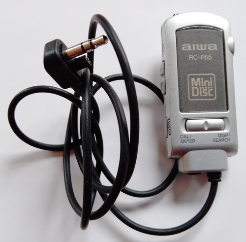Aiwa f65 minidisc - rc-f65, remote