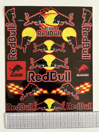 Redbull racing logo sticker - redbull,