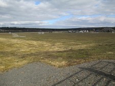 Photo A3 Tonbreck shinty field Inverarnie Lodge Shinty is a fierce Highl c2013