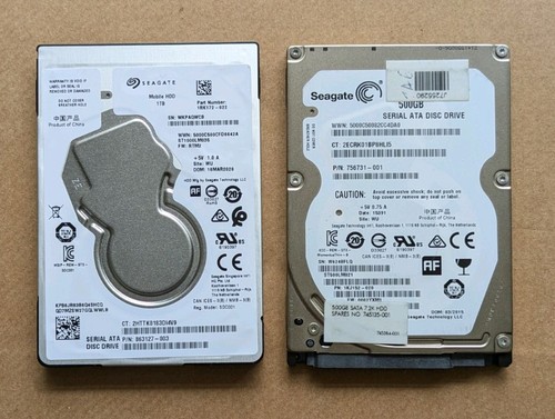 5tb 1tb 500gb seagate 2 - 500gb, 2.5"