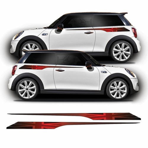 Union jack side stripes - side, for