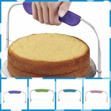 UK CAKE Slicer Bread Cutter Wire Line Cutting Kitchen Decor Baking Tool Leveller