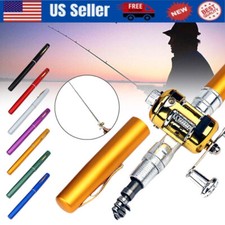 Mini Aluminium Alloy Lure Fishing Rods Ergonomic Design Comfortable to Hold Rod